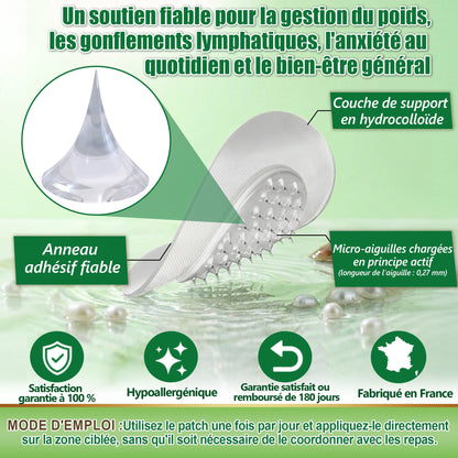80% OFF Offer 🇫🇷 𝐃𝐑.𝐇𝐎𝐍𝐎𝐑® 𝐏𝐚𝐭𝐜𝐡 𝐀𝐦𝐢𝐧𝐜𝐢𝐬𝐬𝐚𝐧𝐭 𝐍𝐚𝐧𝐨-𝐌𝐢𝐜𝐫𝐨𝐧𝐞𝐞𝐝𝐥𝐞 𝐃𝐫𝐚𝐢𝐧𝐚𝐠𝐞 𝐋𝐲𝐦𝐩𝐡𝐚𝐭𝐢𝐪𝐮𝐞 : 𝐅𝐨𝐫𝐦𝐮𝐥𝐞 𝐔𝐥𝐭𝐫𝐚-𝐏𝐮𝐢𝐬𝐬𝐚𝐧𝐭𝐞 𝟓× 𝐚𝐯𝐞𝐜 𝐂𝐨𝐦𝐩𝐥𝐞𝐱𝐞 𝐏𝐞𝐩𝐭𝐢𝐝𝐢𝐪𝐮𝐞 𝐋𝐢𝐩𝐨𝐥𝐲𝐭𝐢𝐪𝐮𝐞, 𝐩𝐨𝐮𝐫 𝐥𝐚 𝐩𝐞𝐫𝐭𝐞 𝐝𝐞 𝐩𝐨𝐢𝐝𝐬, 𝐥𝐞𝐬 𝐚𝐫𝐭𝐢𝐜𝐮𝐥𝐚𝐭𝐢𝐨𝐧𝐬, 𝐥𝐞 𝐬𝐨𝐦𝐦𝐞𝐢𝐥 𝐞𝐭 𝐥’𝐚𝐮𝐠𝐦𝐞𝐧𝐭𝐚𝐭𝐢𝐨𝐧 𝐝𝐞 𝐥’é𝐧𝐞𝐫𝐠𝐢𝐞.