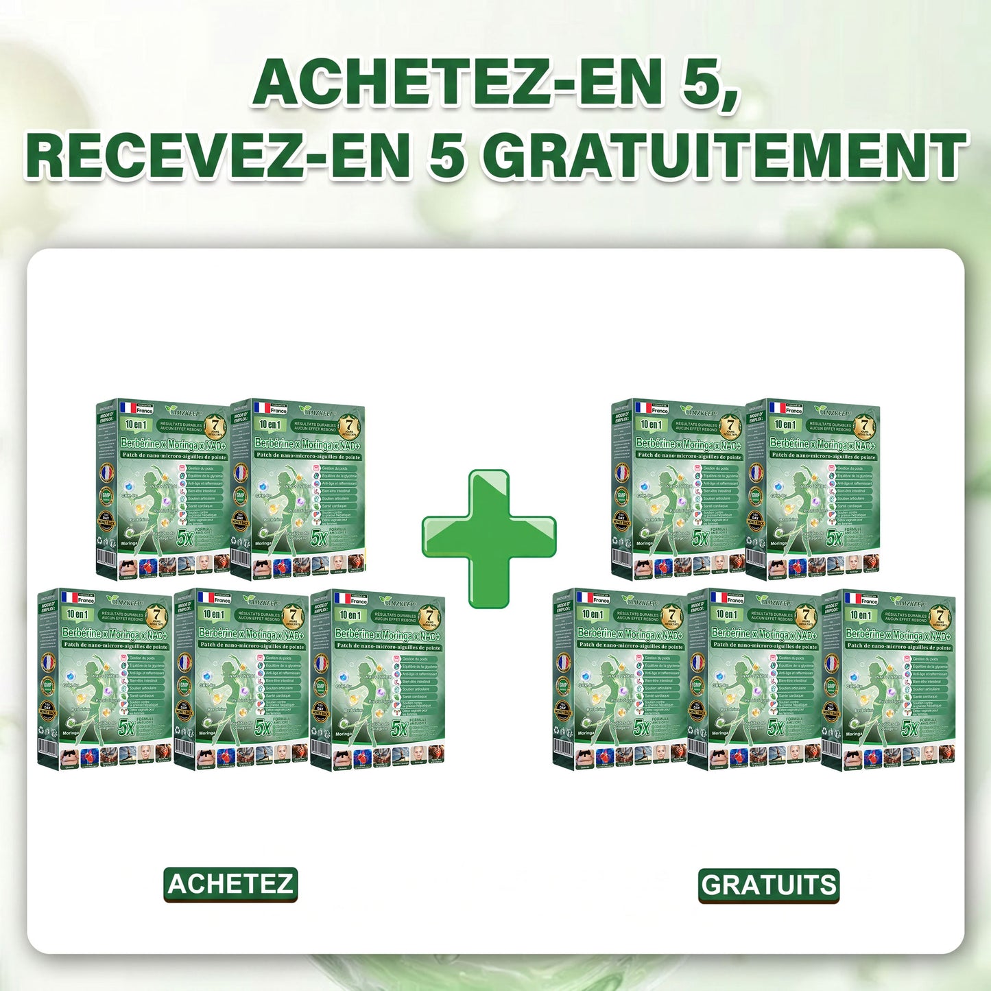 🇺 Économisez 80 % — Doublez les résultats sans interruption ; ajoutez au panier dès maintenant. Livraison en 1 à 3 jours, garantie de 180 jours. Offre à durée limitée (jusqu'à épuisement des stocks).