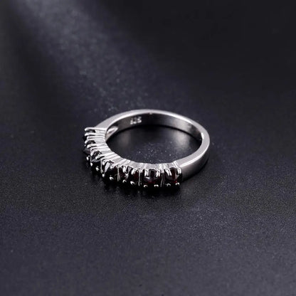 GEM'S BALLET  Wedding Rings Gemstone 585 14K 10K 18K Gold Rings for Women Stackable Ring Eternity Band Silver 925 Silver Jewelry