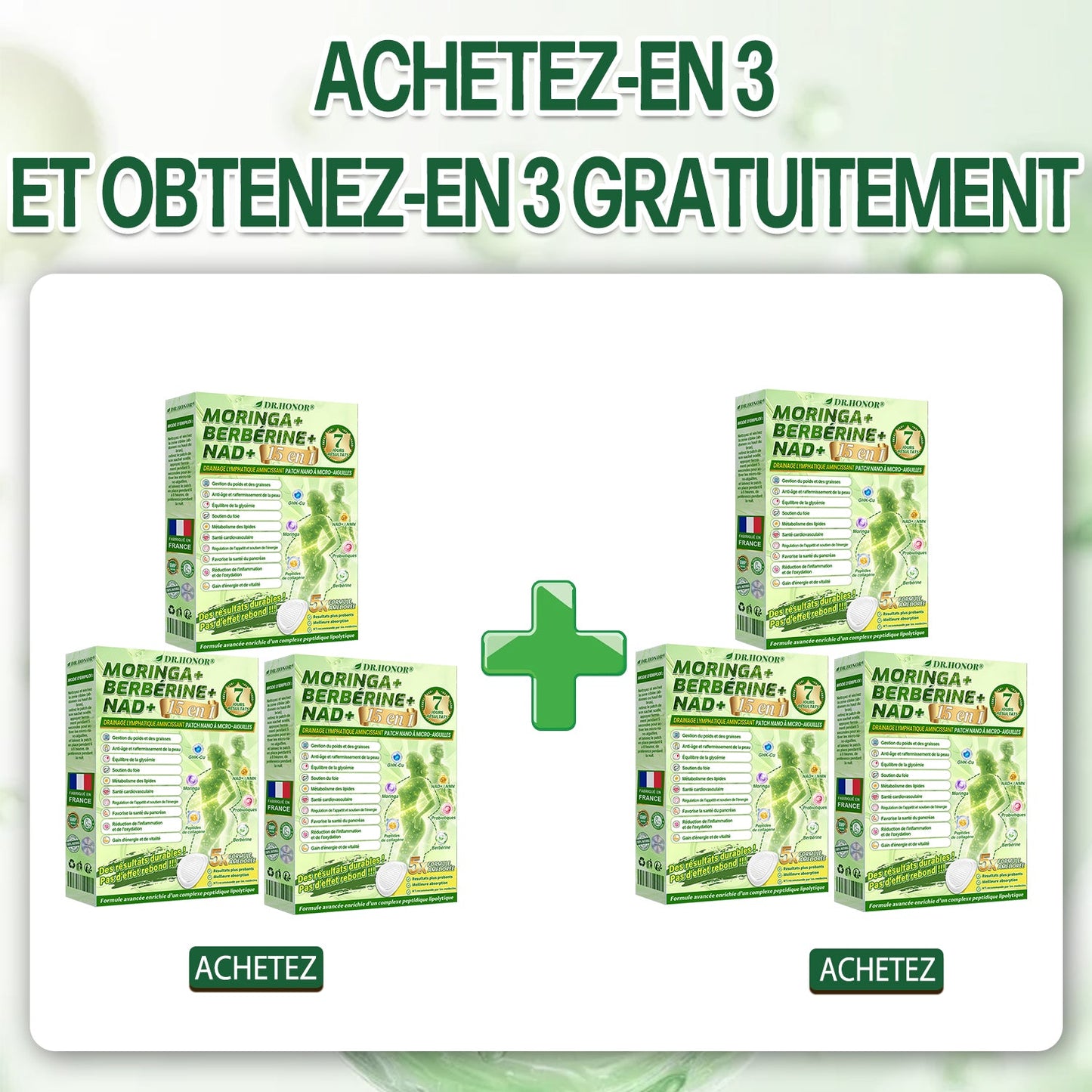 80% OFF Offer 🇫🇷 𝐃𝐑.𝐇𝐎𝐍𝐎𝐑® 𝐏𝐚𝐭𝐜𝐡 𝐀𝐦𝐢𝐧𝐜𝐢𝐬𝐬𝐚𝐧𝐭 𝐍𝐚𝐧𝐨-𝐌𝐢𝐜𝐫𝐨𝐧𝐞𝐞𝐝𝐥𝐞 𝐃𝐫𝐚𝐢𝐧𝐚𝐠𝐞 𝐋𝐲𝐦𝐩𝐡𝐚𝐭𝐢𝐪𝐮𝐞 : 𝐅𝐨𝐫𝐦𝐮𝐥𝐞 𝐔𝐥𝐭𝐫𝐚-𝐏𝐮𝐢𝐬𝐬𝐚𝐧𝐭𝐞 𝟓× 𝐚𝐯𝐞𝐜 𝐂𝐨𝐦𝐩𝐥𝐞𝐱𝐞 𝐏𝐞𝐩𝐭𝐢𝐝𝐢𝐪𝐮𝐞 𝐋𝐢𝐩𝐨𝐥𝐲𝐭𝐢𝐪𝐮𝐞, 𝐩𝐨𝐮𝐫 𝐥𝐚 𝐩𝐞𝐫𝐭𝐞 𝐝𝐞 𝐩𝐨𝐢𝐝𝐬, 𝐥𝐞𝐬 𝐚𝐫𝐭𝐢𝐜𝐮𝐥𝐚𝐭𝐢𝐨𝐧𝐬, 𝐥𝐞 𝐬𝐨𝐦𝐦𝐞𝐢𝐥 𝐞𝐭 𝐥’𝐚𝐮𝐠𝐦𝐞𝐧𝐭𝐚𝐭𝐢𝐨𝐧 𝐝𝐞 𝐥’é𝐧𝐞𝐫𝐠𝐢𝐞.